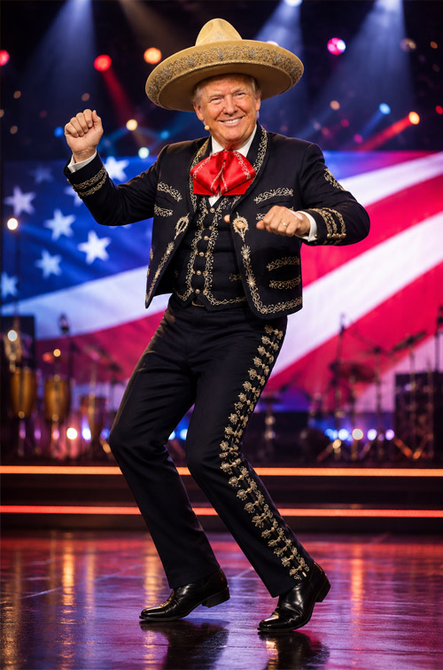 Pedro Trump big impact artwork